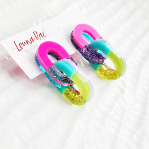 Catena Dangle Earrings - 009
