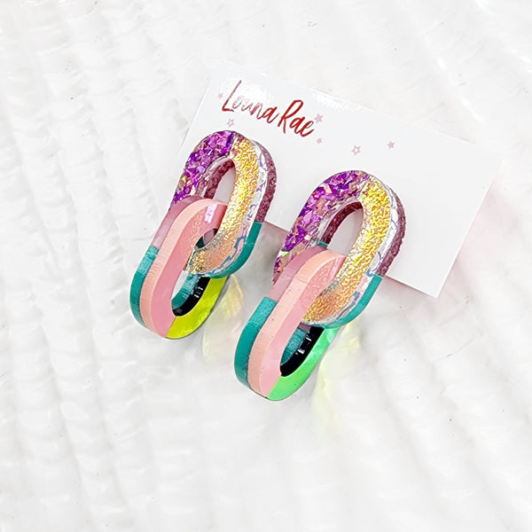 Catena Dangle Earrings - 021