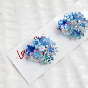 Flower Bouquet Stud Earrings - 008