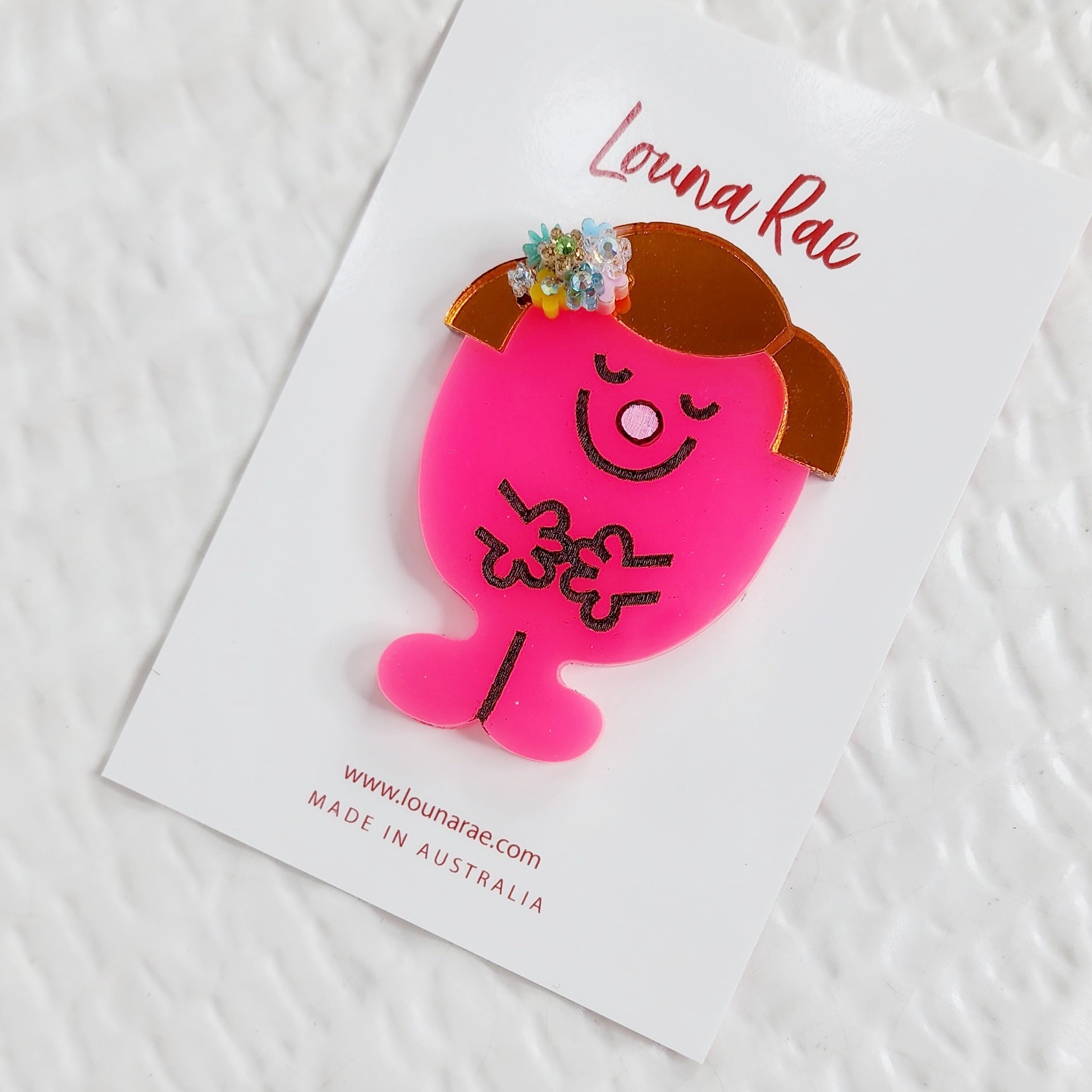 Little Miss Wise Brooch