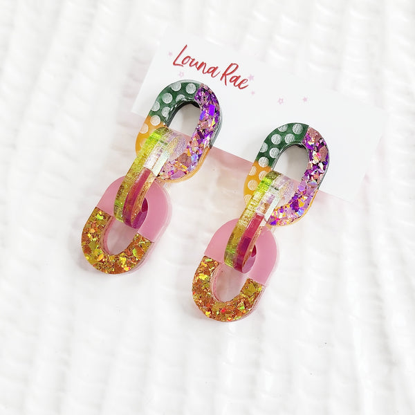 Catena Dangle Earrings - 012