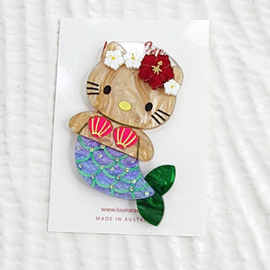 HK Mermaid Brooch