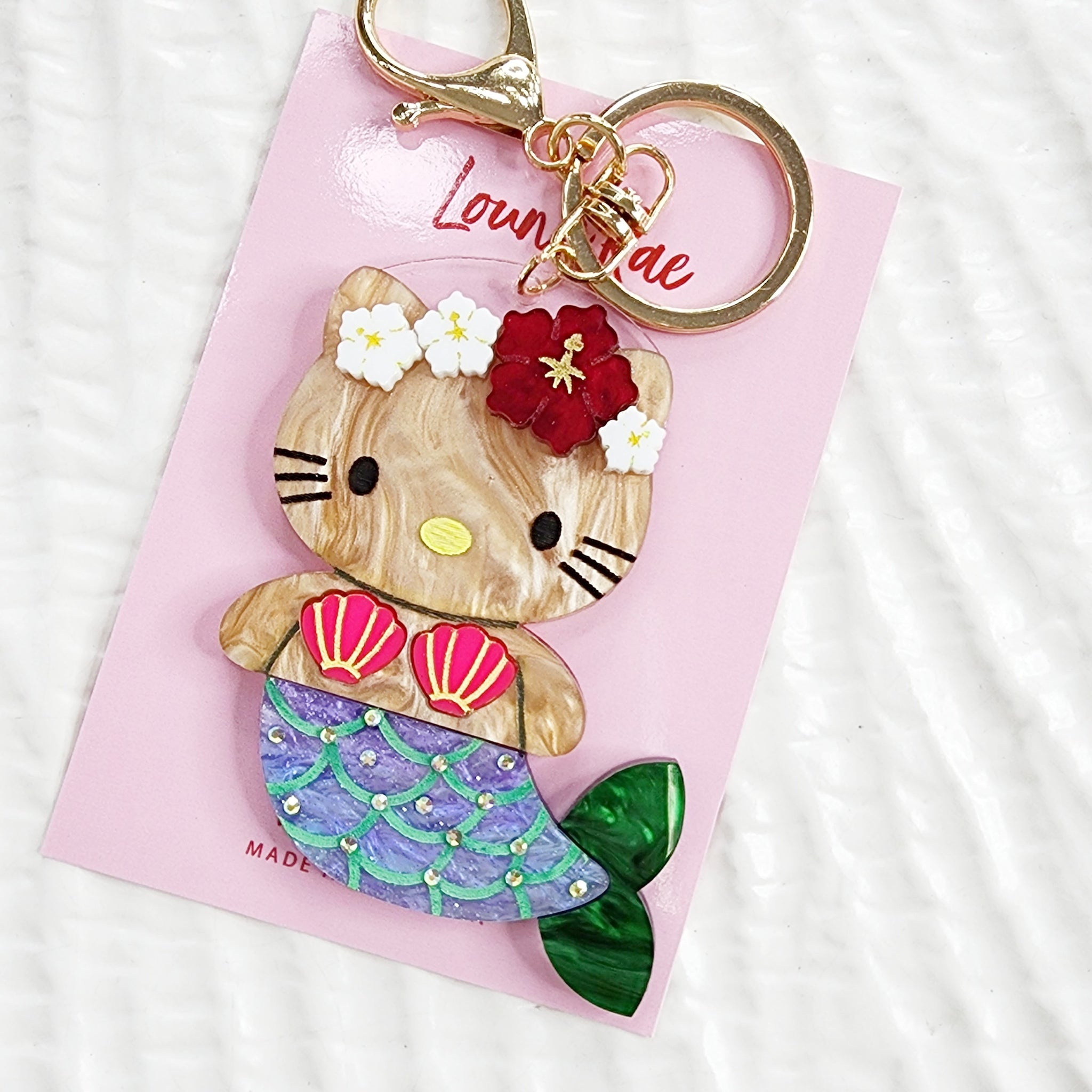 HK Mermaid Bag Charm