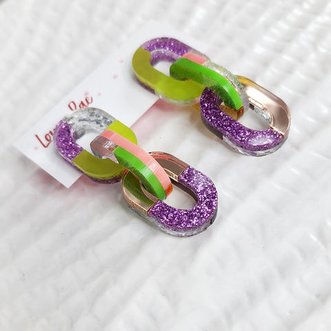 Catena Dangle Earrings - 001