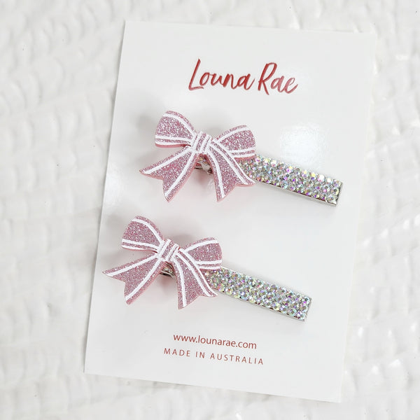 Set of Two - Bow Hair Clips