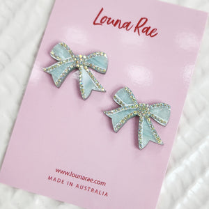 Bow Stud Earrings - 005