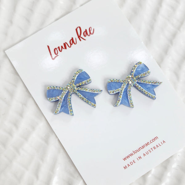 Bow Stud Earrings - 003