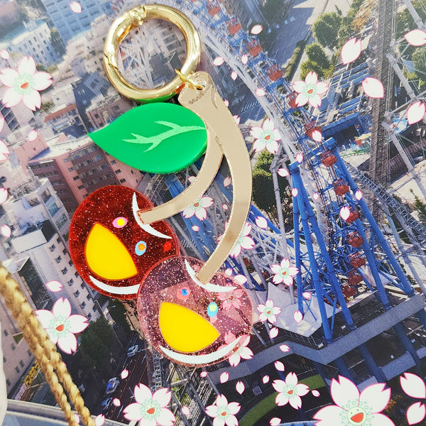 Cherry Bag Charm