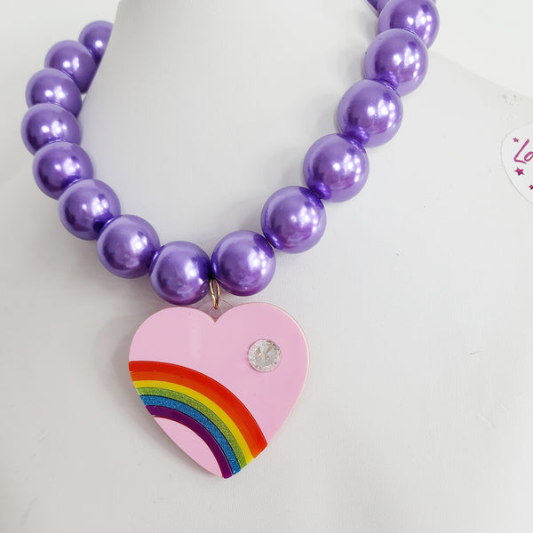 Vintage Heart Necklace - 002