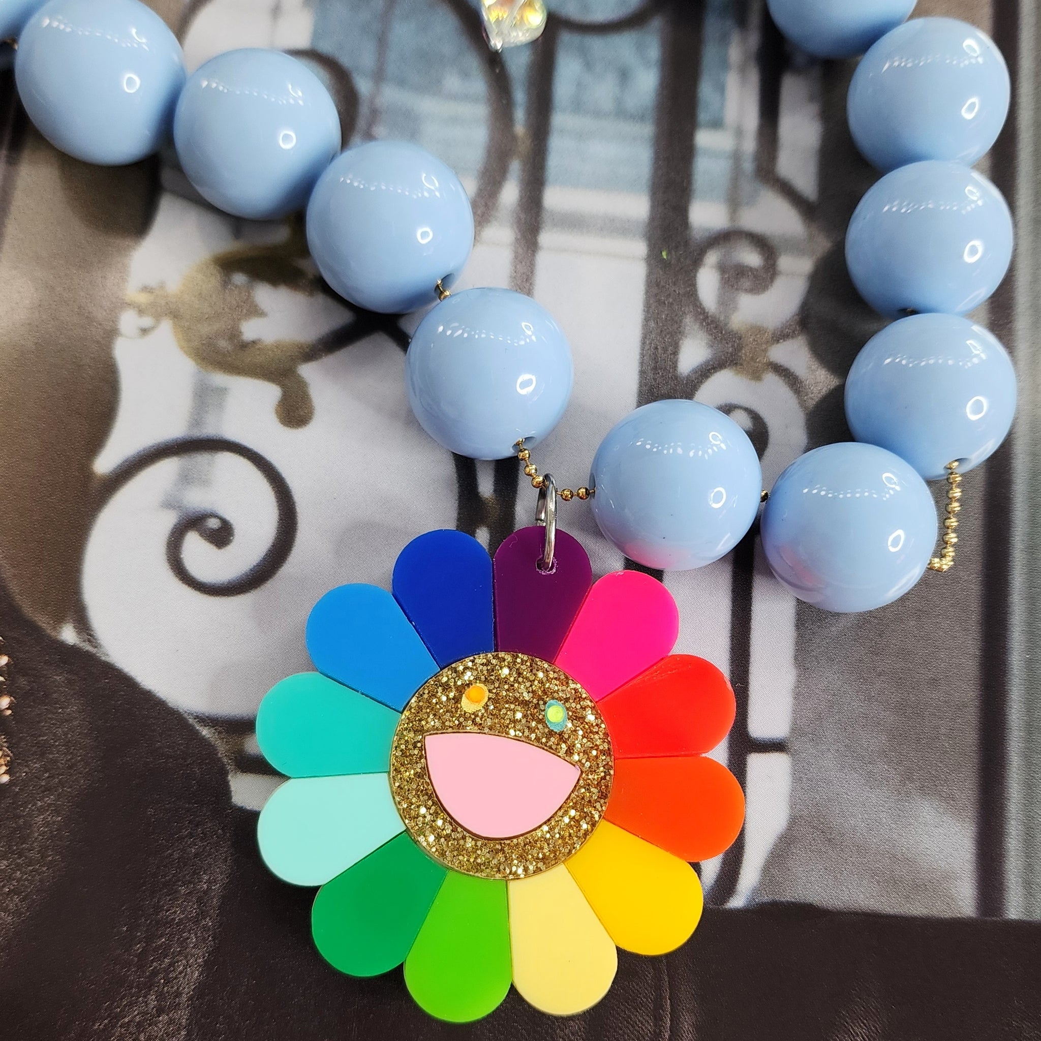Happy Flower Necklace - 002