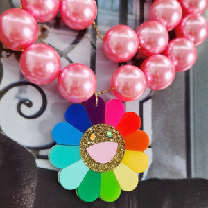 Happy Flower Necklace - 003