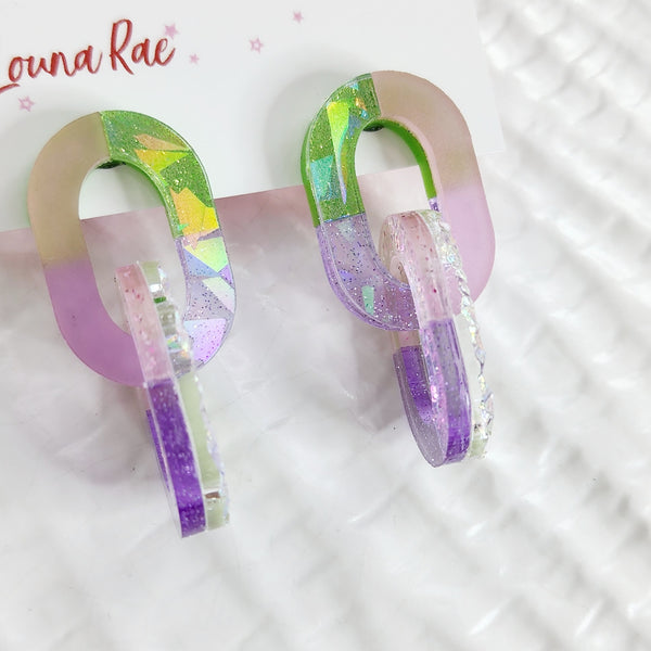 Catena Dangle Earrings - 013