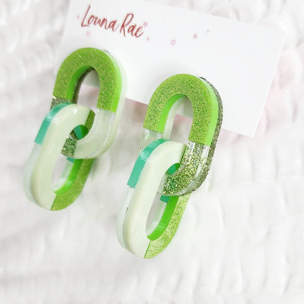 Catena Dangle Earrings - 015