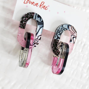 Catena Dangle Earrings - 016
