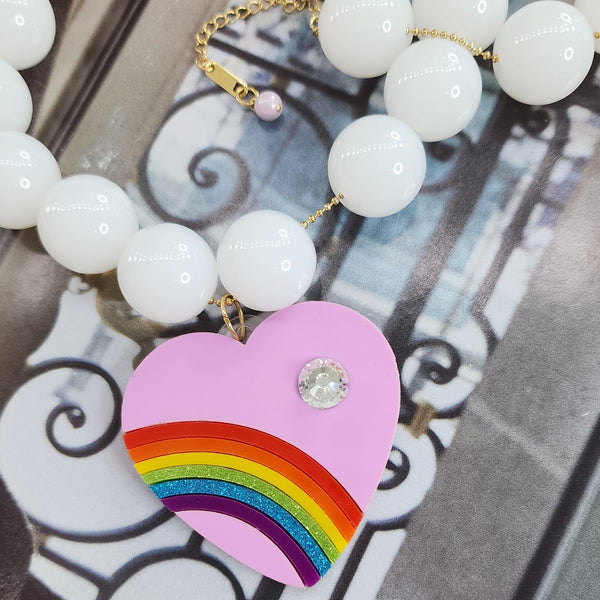 Vintage Heart Necklace - 006