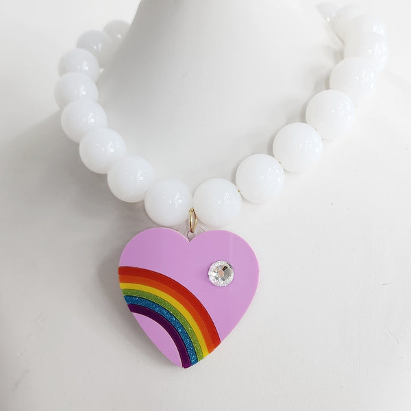 Vintage Heart Necklace - 006