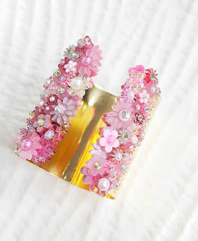 Flower Power Cuff Bracelet - 004