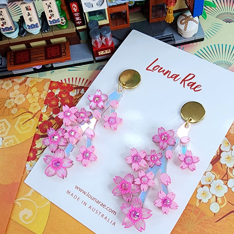 Sakura Dangle Earrings