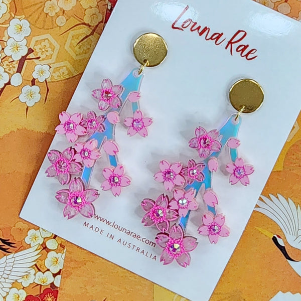 Sakura Dangle Earrings