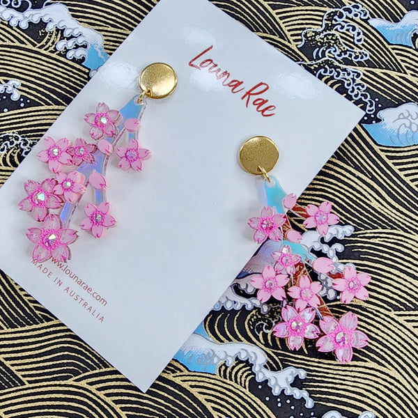 Sakura Dangle Earrings