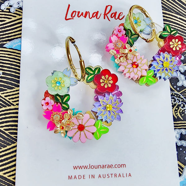 Ayaka Dangle Earrings - 001