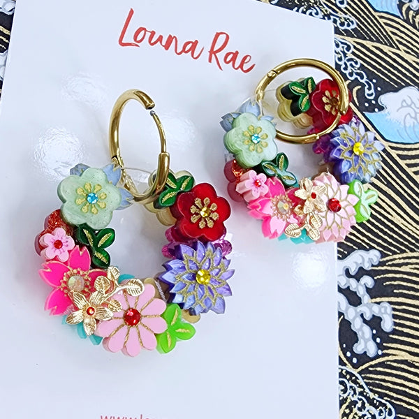 Ayaka Dangle Earrings - 001