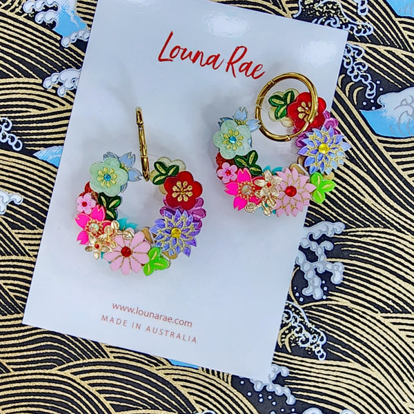 Ayaka Dangle Earrings - 001