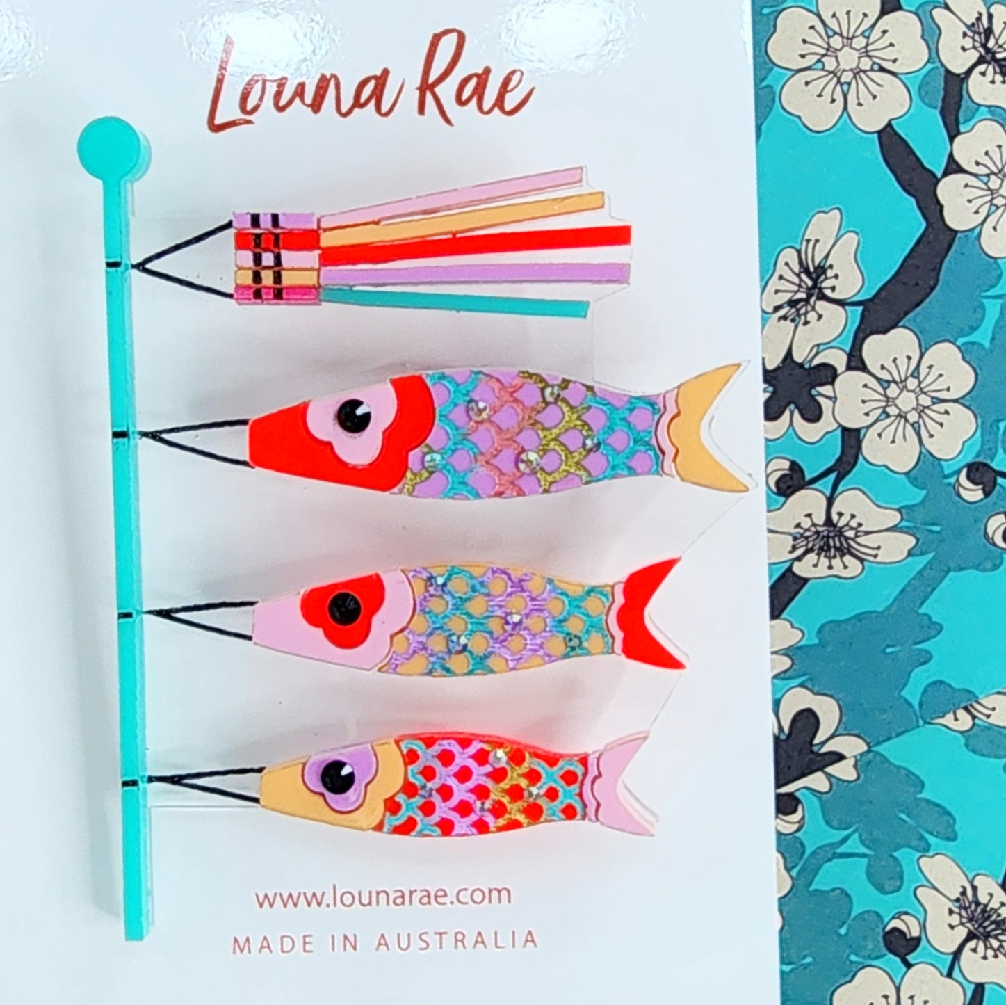 Koinobori Brooch
