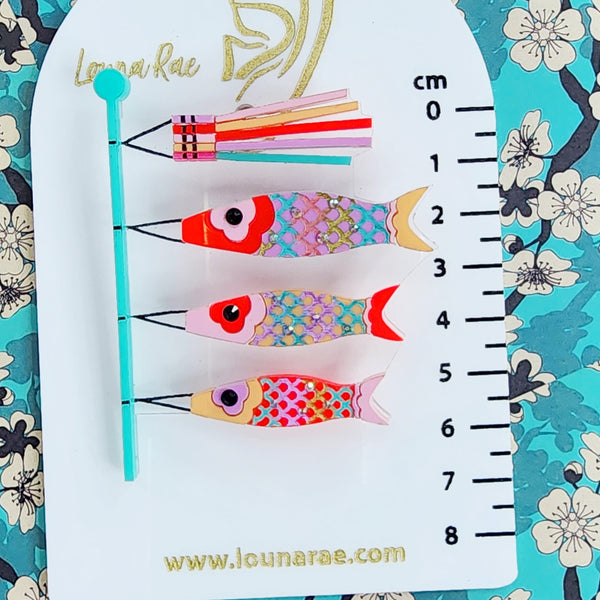Koinobori Brooch
