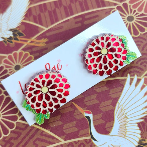 Kana Stud Earrings - 002