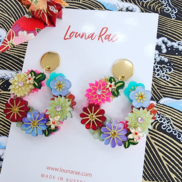 Ayaka Dangle Earrings - 005