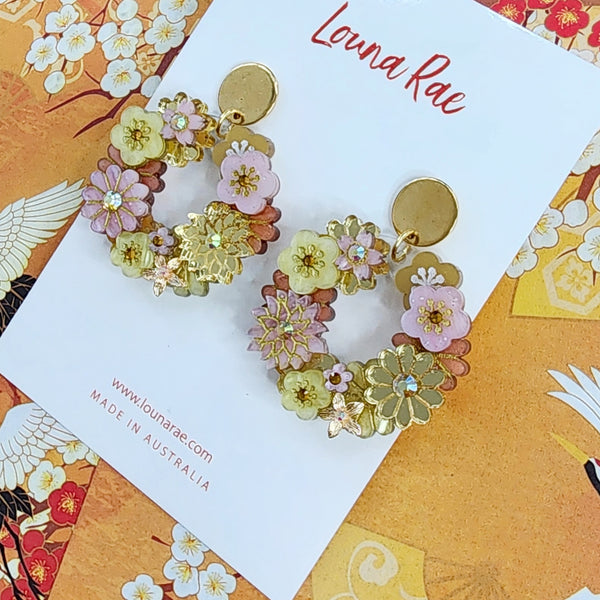Ayaka Dangle Earrings - 004