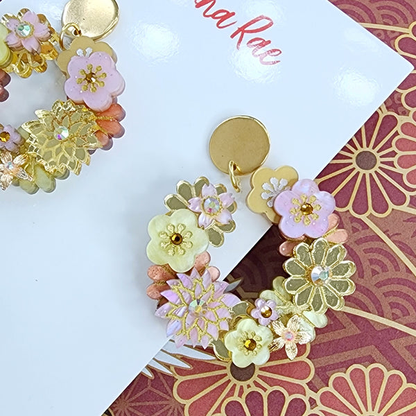 Ayaka Dangle Earrings - 004