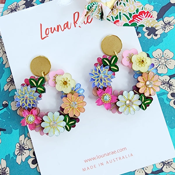 Ayaka Dangle Earrings - 002