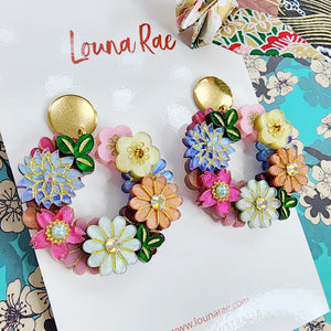 Ayaka Dangle Earrings - 002