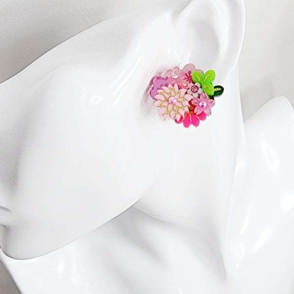 Ayaka Stud Earrings - 001