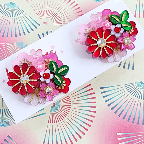 Ayaka Stud Earrings - 003