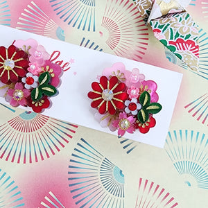 Ayaka Stud Earrings - 003