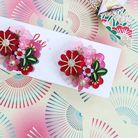 Ayaka Stud Earrings - 003