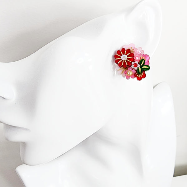 Ayaka Stud Earrings - 003