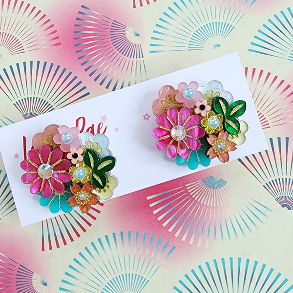 Ayaka Stud Earrings - 004