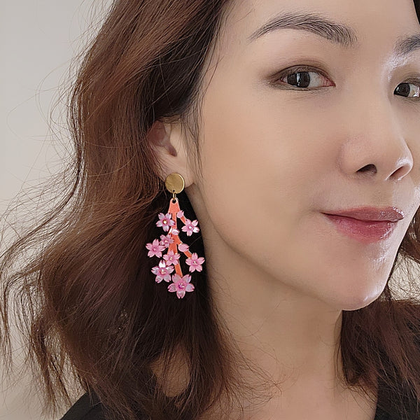 Sakura Dangle Earrings