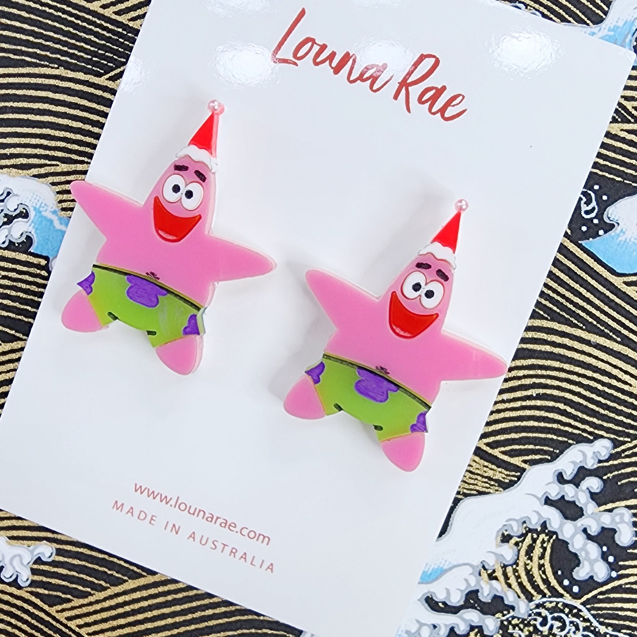 Christmas Patrick Stud Earrings