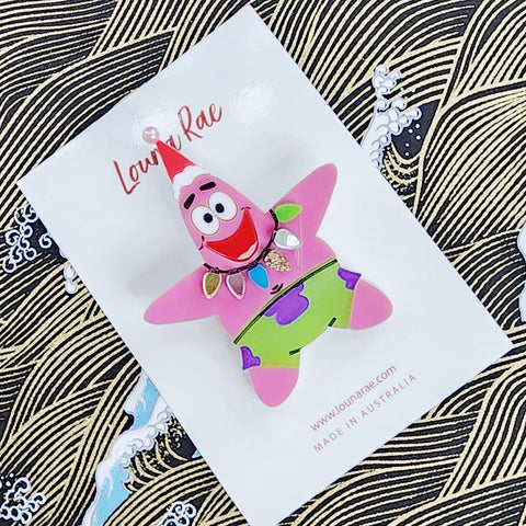 Christmas Patrick Brooch