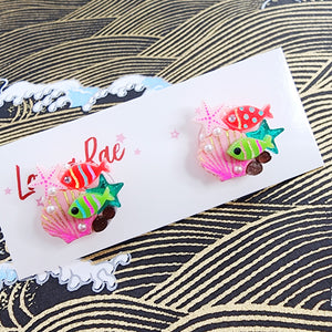 Under the Sea Stud Earrings