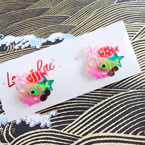 Under the Sea Stud Earrings
