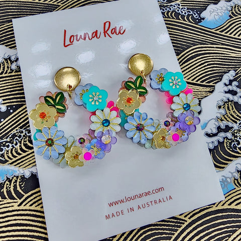Ayaka Dangle Earrings - 007