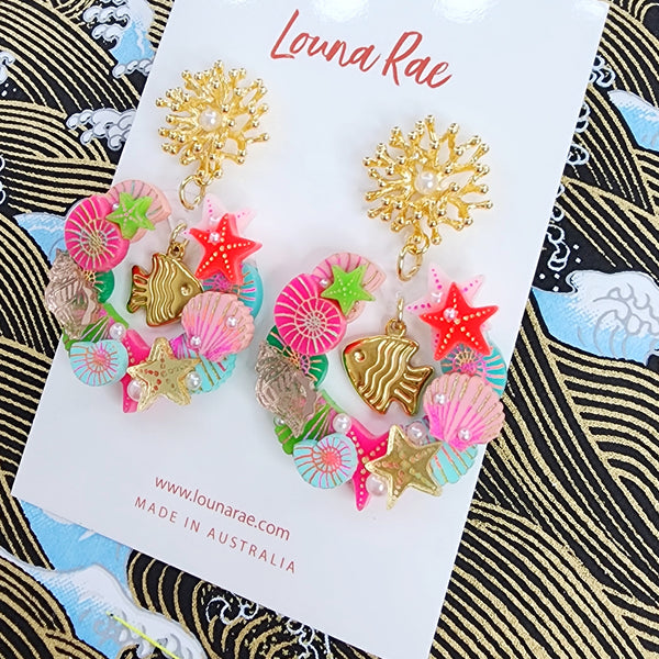 Aquata Dangle Earrings - 002