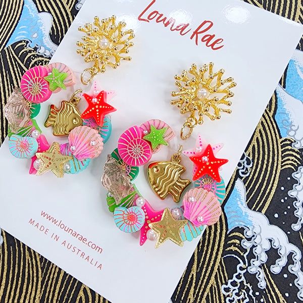 Aquata Dangle Earrings - 002