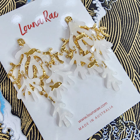 Coralie Dangle Earrings - 002
